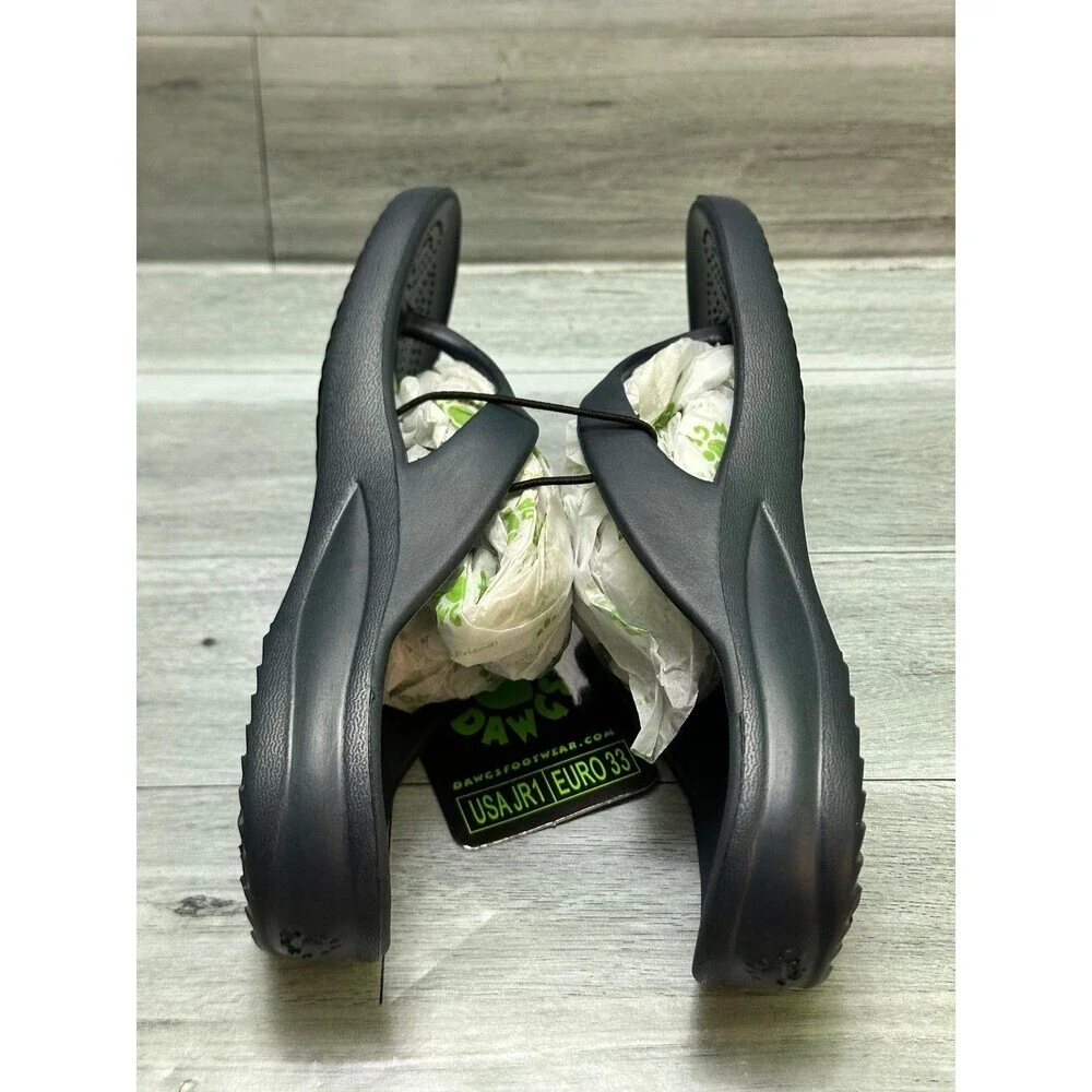 Dawgs Kids Navy Blue Flip Flop Sandals size 1